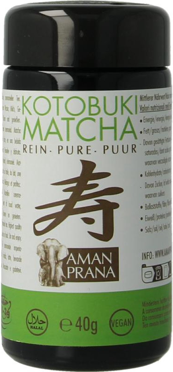 Amanprana Kotobuki matcha bio (40 gr)