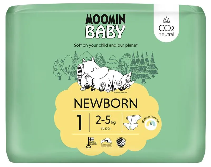 Moomin Baby Luiers 1 (25 stuks)