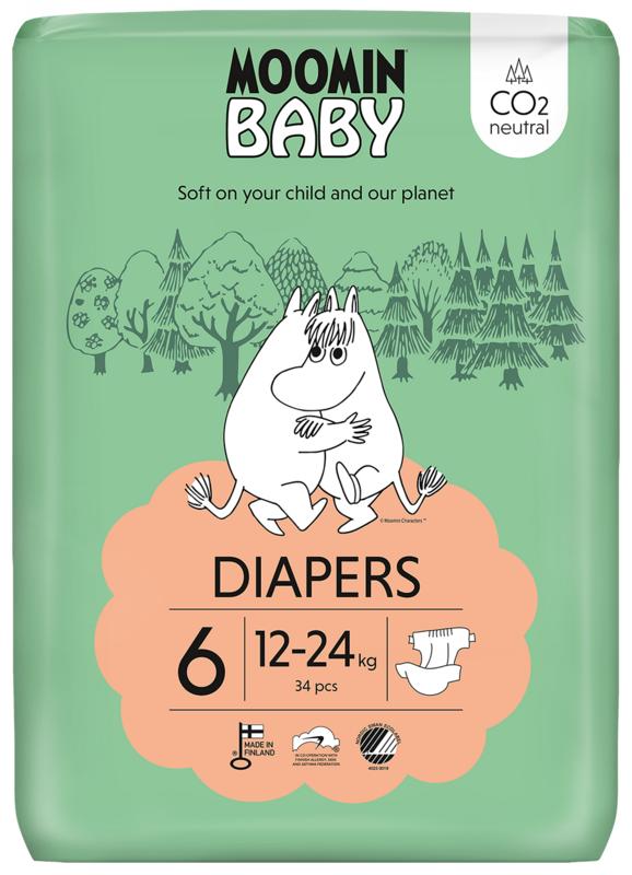 Moomin Baby Luiers 6 (34 stuks)