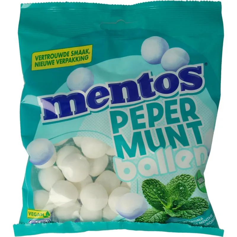 Mentos Pepermuntballen (220 gr)
