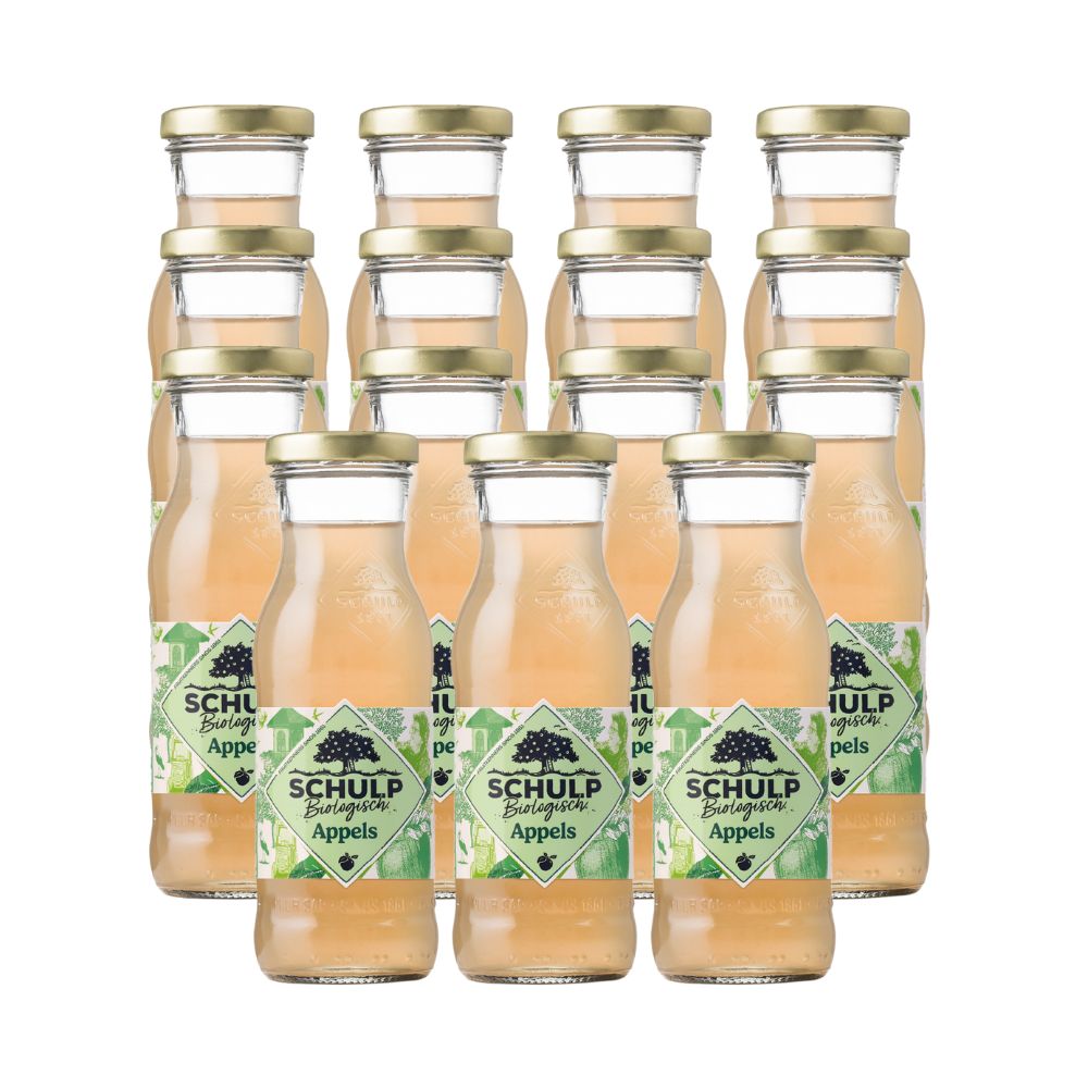 Schulp Appelsap Bio 15 Pack (15 x 200 ml)