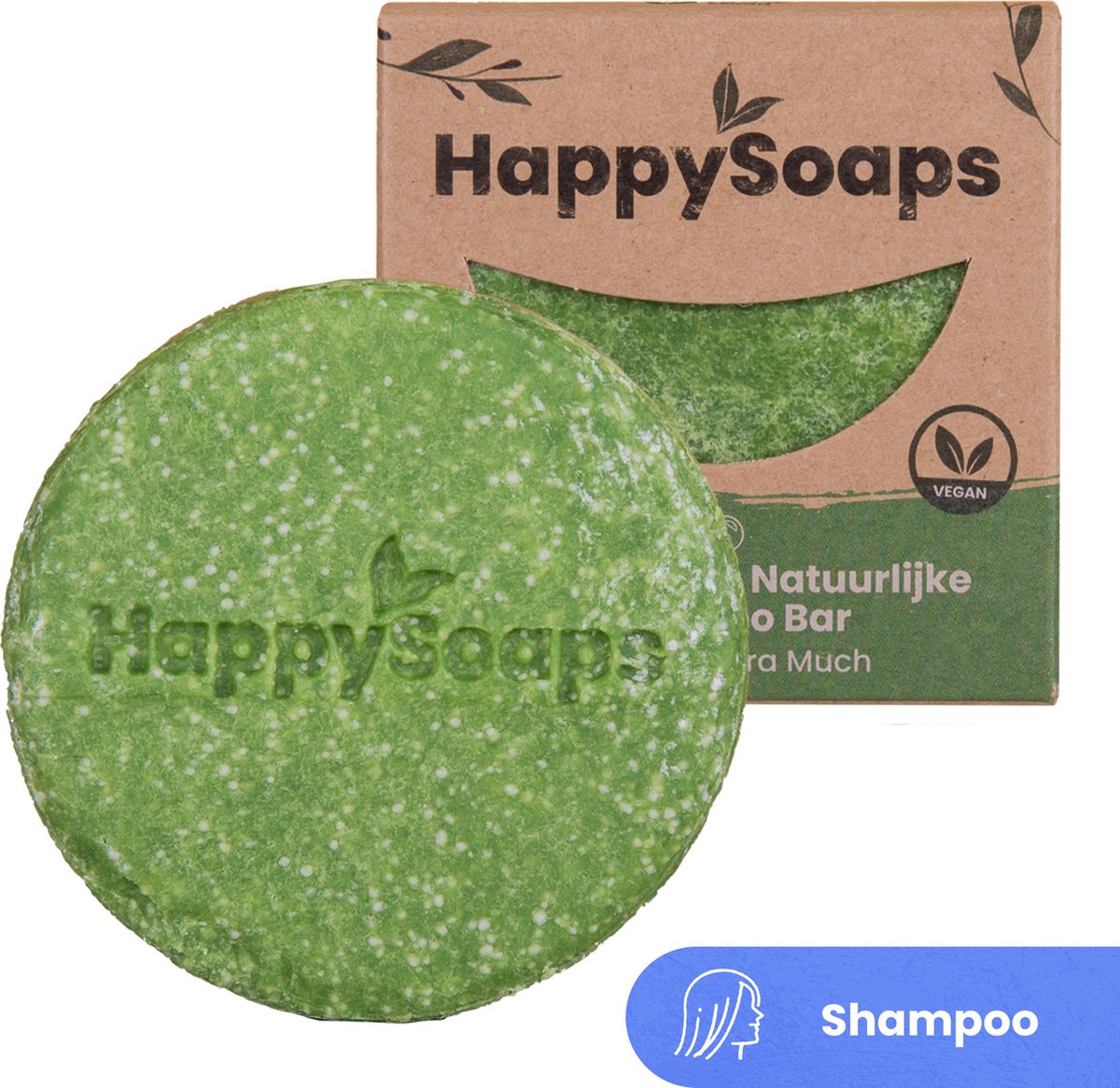 Happysoaps Shampoo bar aloe you vera much (70 gr)