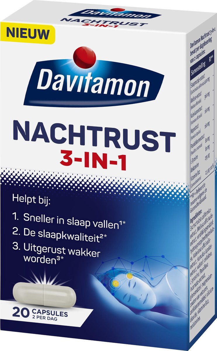 Davitamon Nachtrust 3-In-1 (20 capsules) - image 2