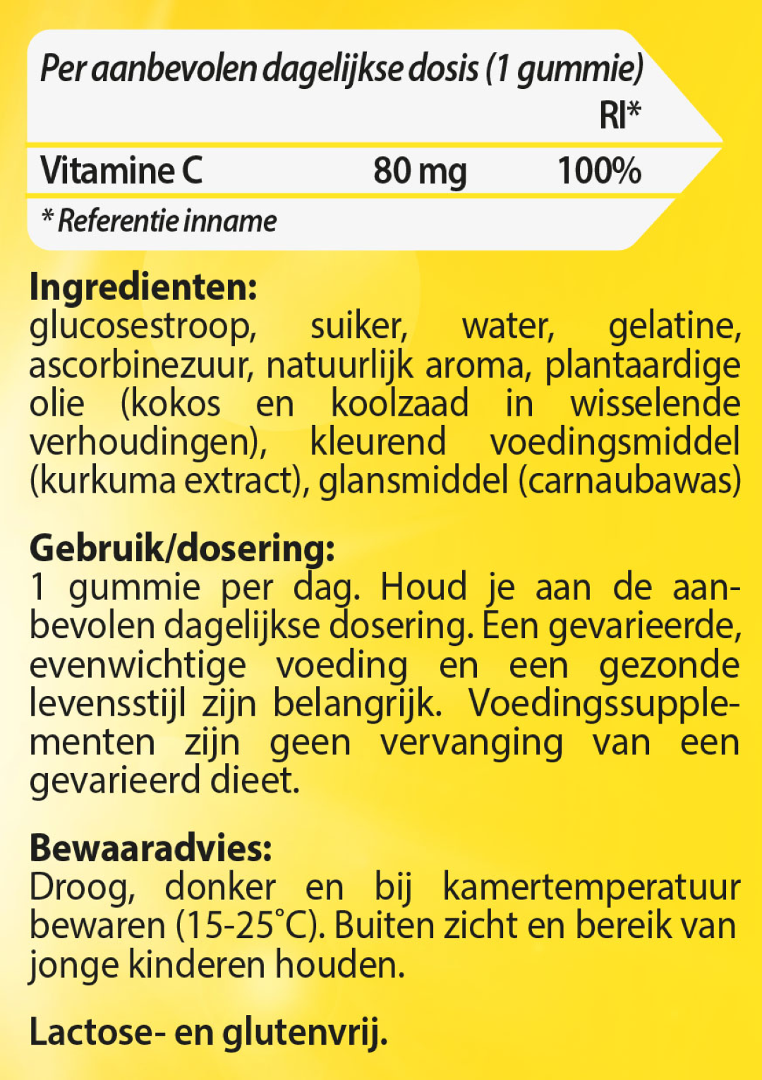 Roter Vitamine C 80 Mg Kids Gummies (60 stuks) - image 3