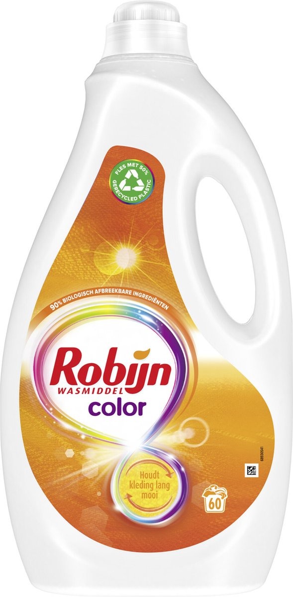 Robijn Wasmiddel vloeibaar color (3000 ml)