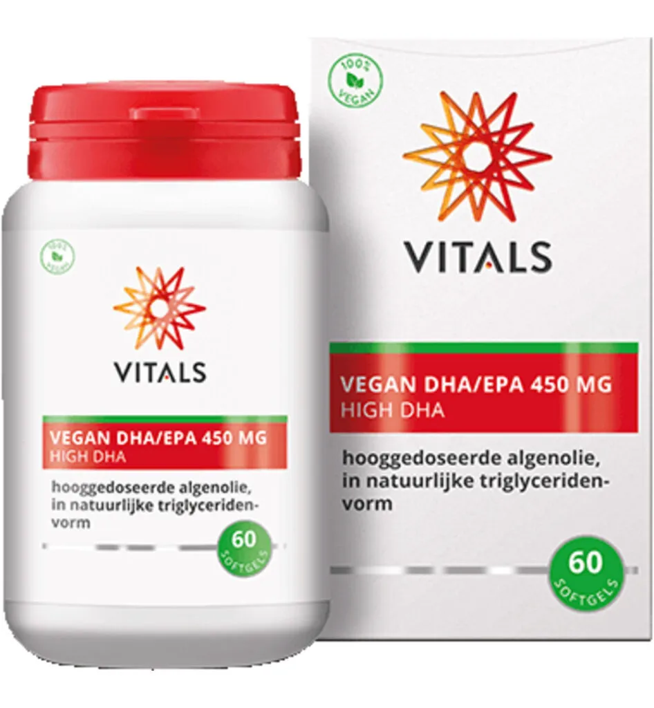 Vitals Vegan Dha/Epa 450 Mg (60 vega softgels)
