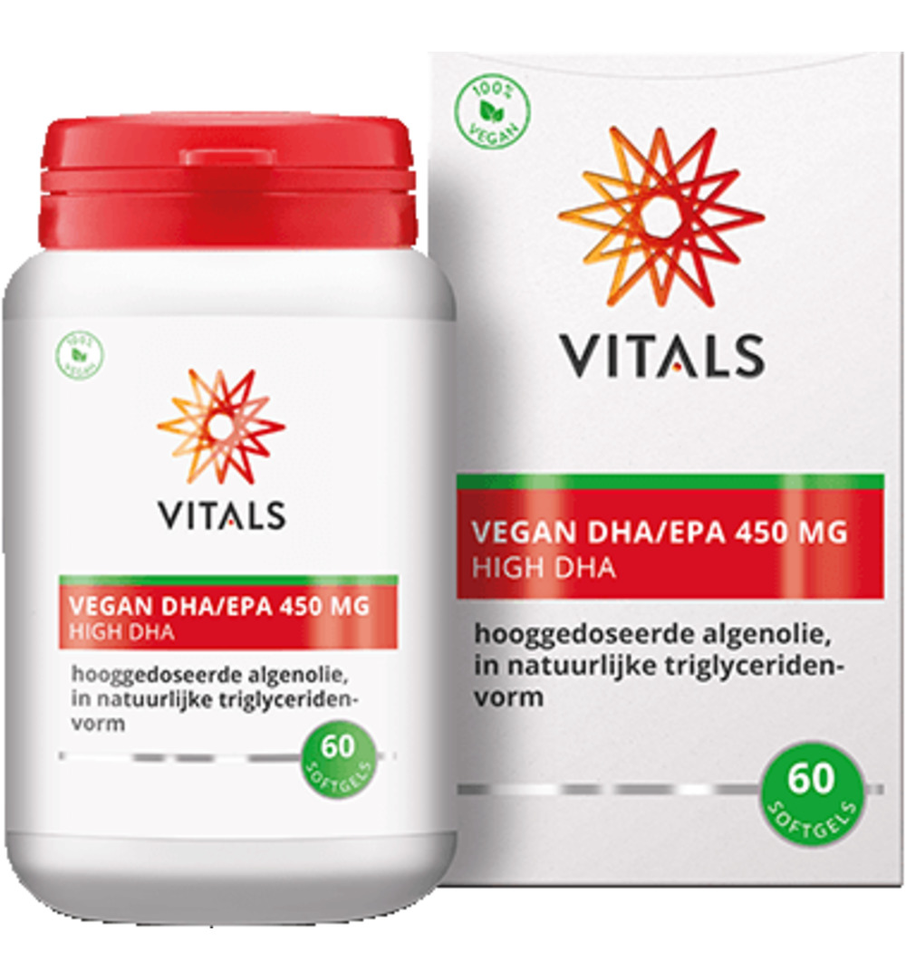 Vitals Vegan Dha/Epa 450 Mg (60 vega softgels)