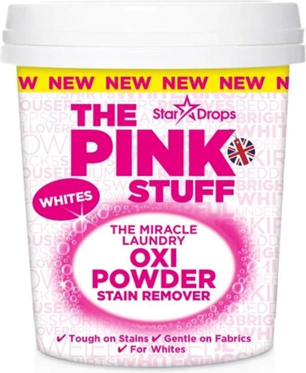 The Pink Stuff The Miracle Vlekverwijderaar Witte Was (1000 gr)