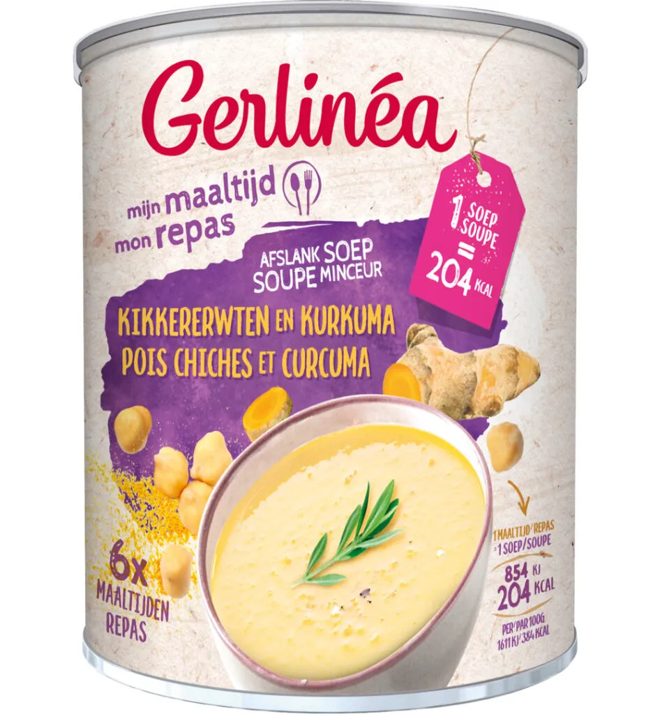 Gerlinéa Maaltijdsoep Kikkererwten (318 gr)