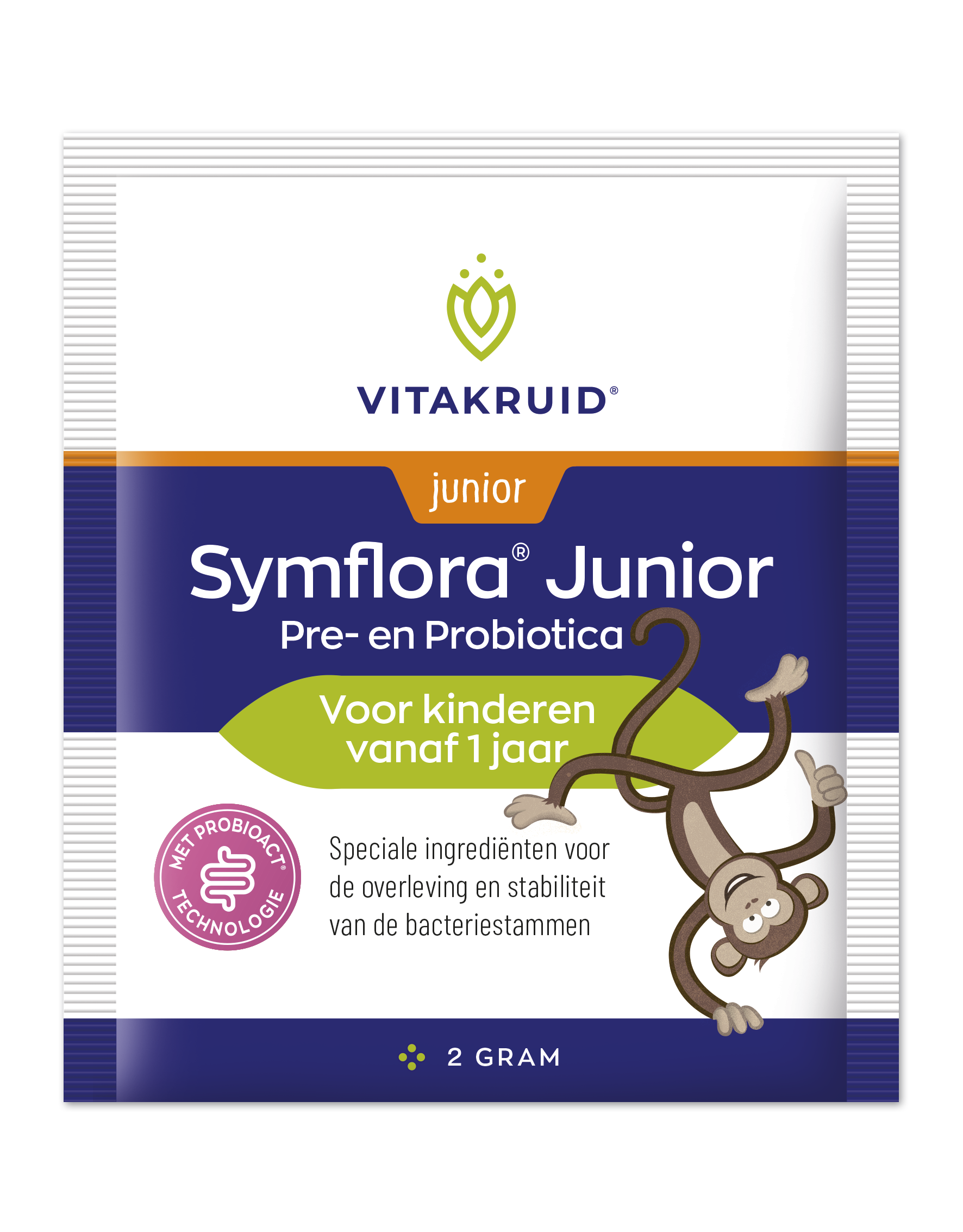 Vitakruid Symflora® Junior Pre- En Probiotica Voor Kinderen (30 zakjes)