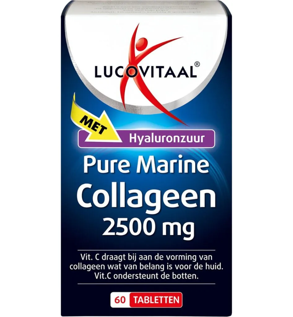 Lucovitaal Collageen 2500Mg Pure Marine (60 tabletten)