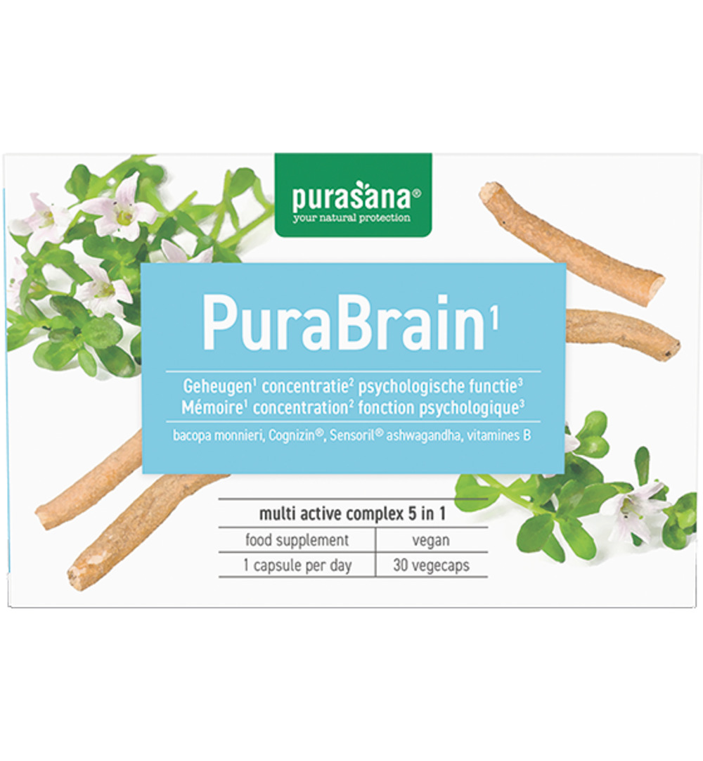 Purasana PuraBrain (30 vega capsules)