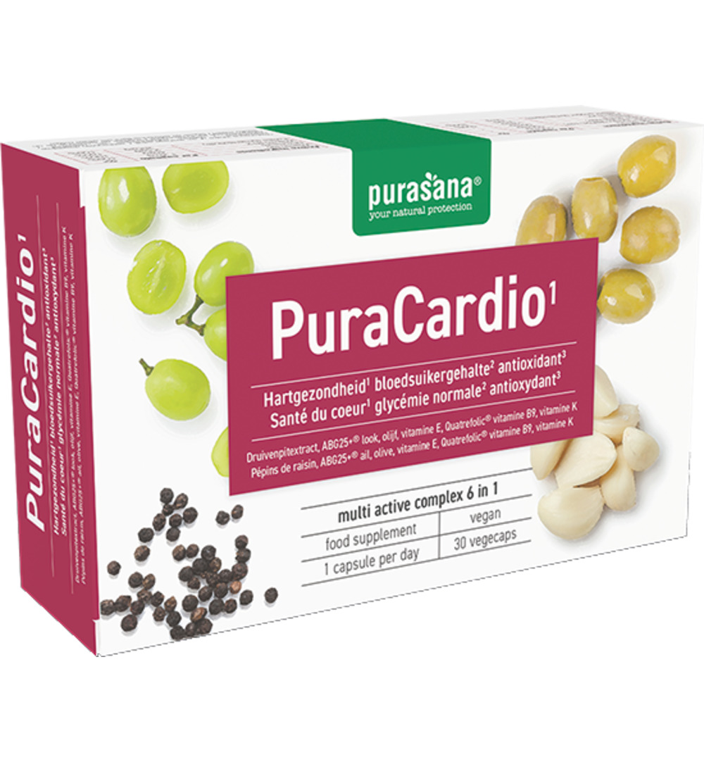 Purasana PuraCardio (30 vega capsules)