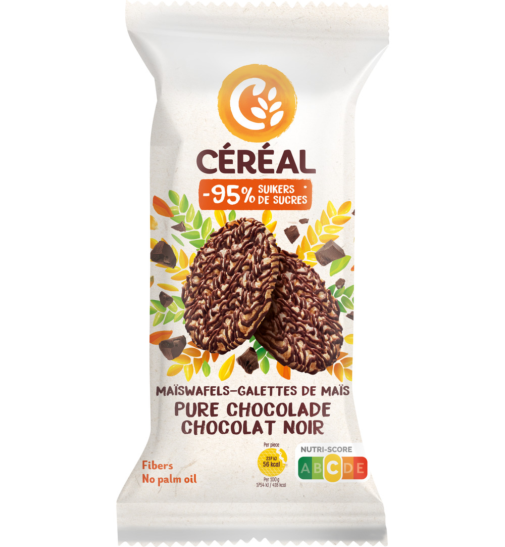 Céréal Maiswafel Puur (108 gr)