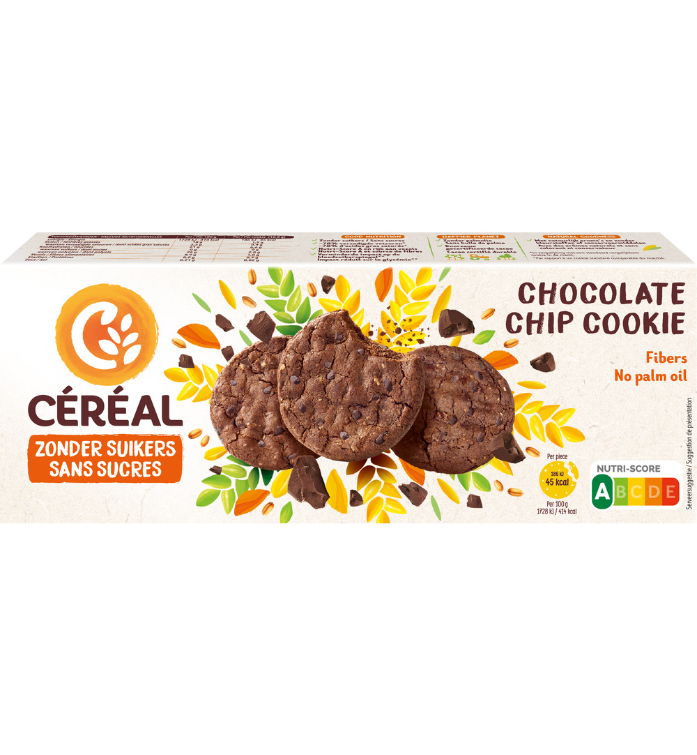 Céréal Chocolate Chip Cookie (130Gr)