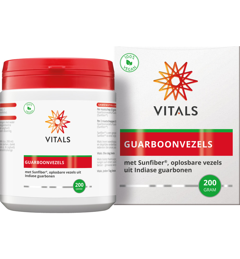 Vitals Guarboonvezels (200 gr)