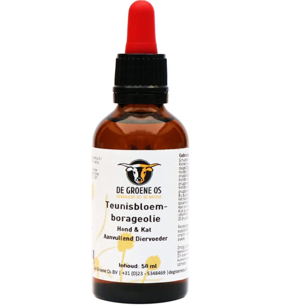 De Groene Os Teunisbloem-Borageolie (50 ml)