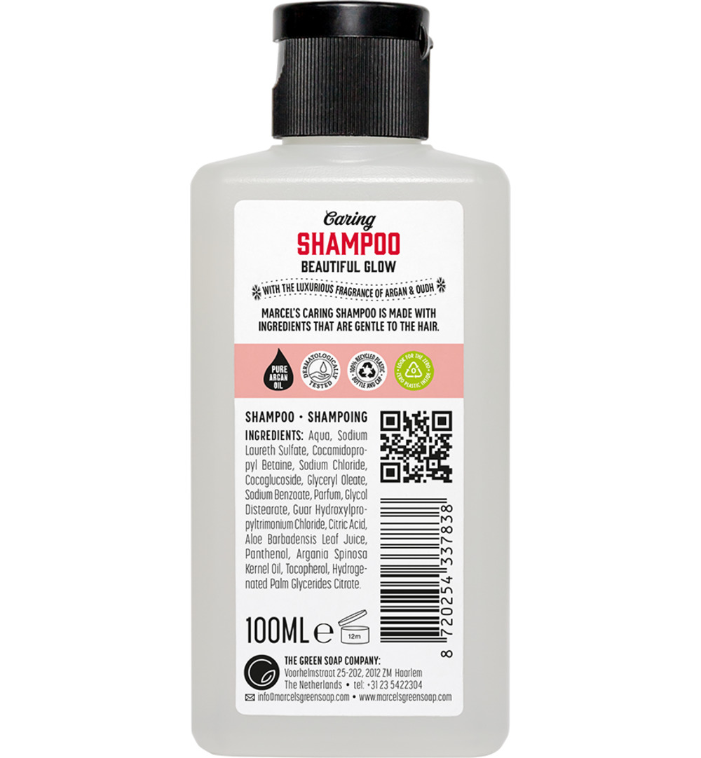 Marcel's Green Soap Shampoo Caring Argan & Oudh (100 ml)