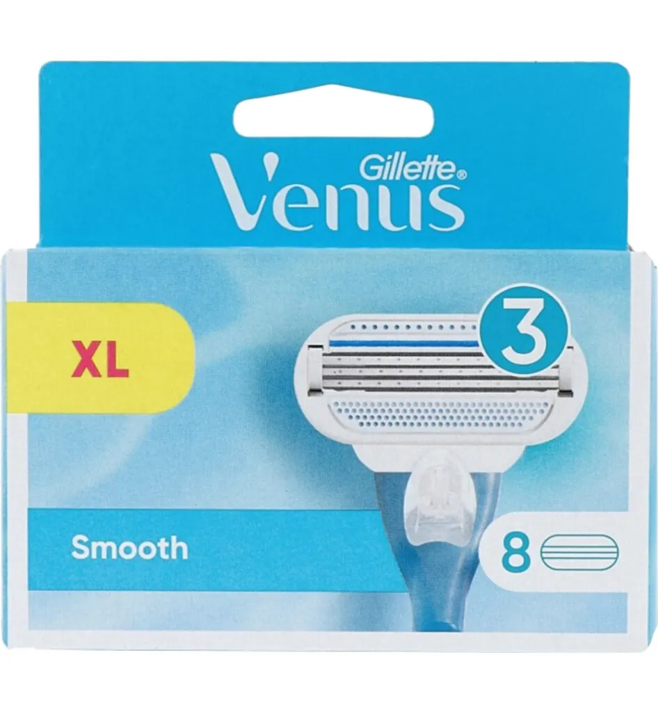Gillette Venus Mesjes Smooth XL (8 stuks)