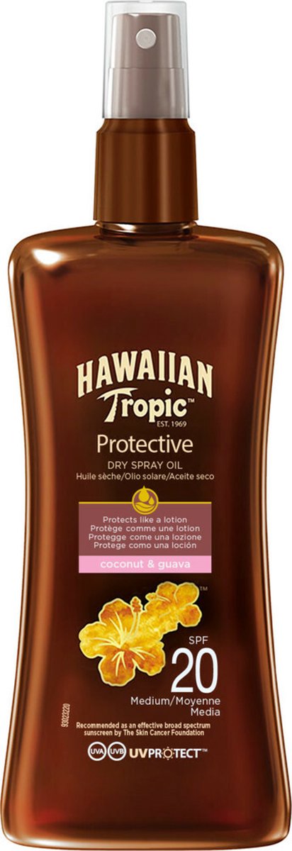 Hawaiian Tropic Protect oil SPF20 (200 ml)