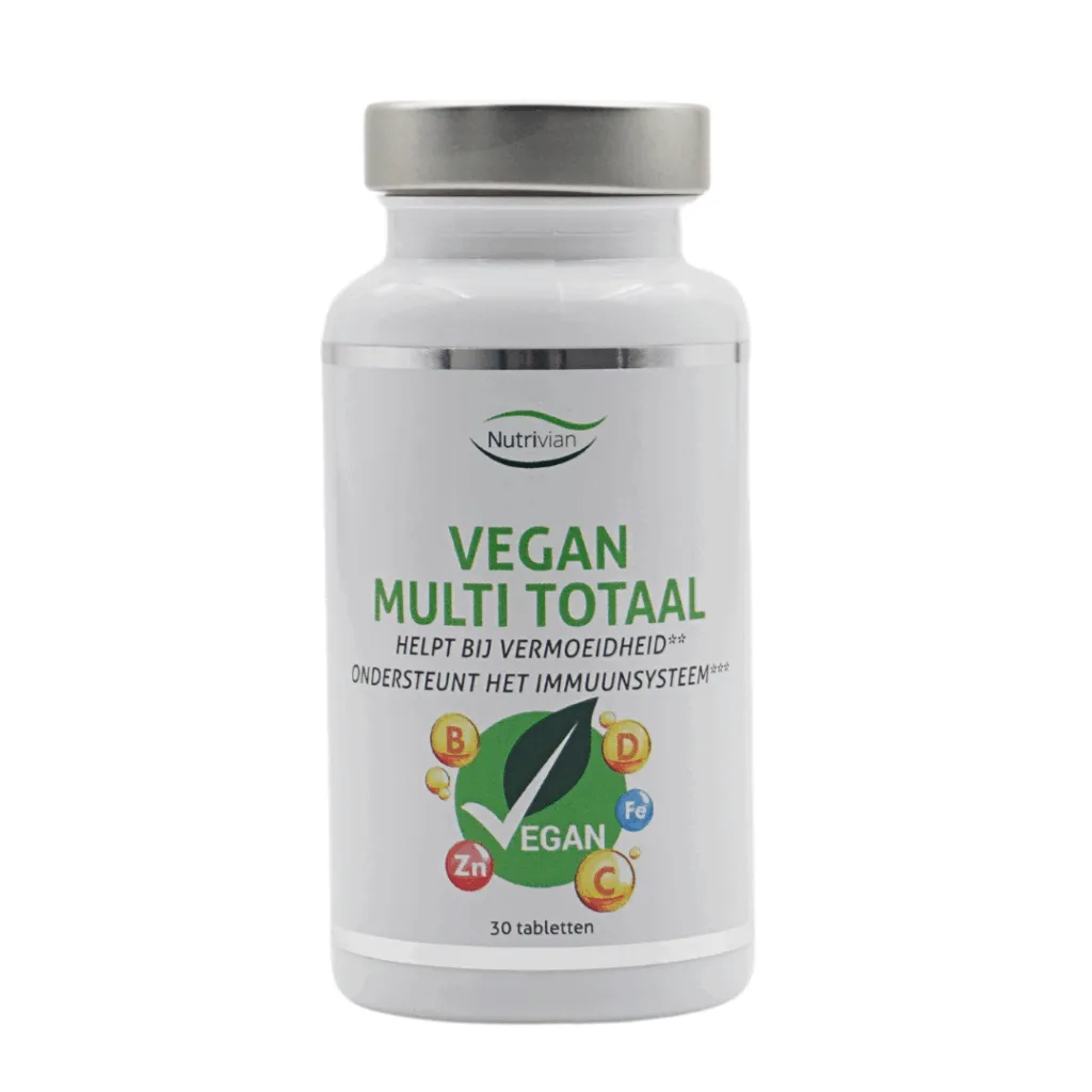 Nutrivian Vegan Multi Totaal (30 tabletten)