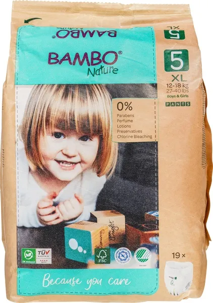 Bambo Nature Luierbroekjes 5 Junior (19 stuks)