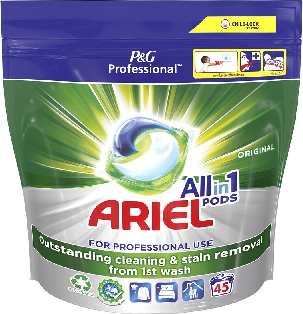 Ariel All in1 Pods Professioneel Regular (45 pods)