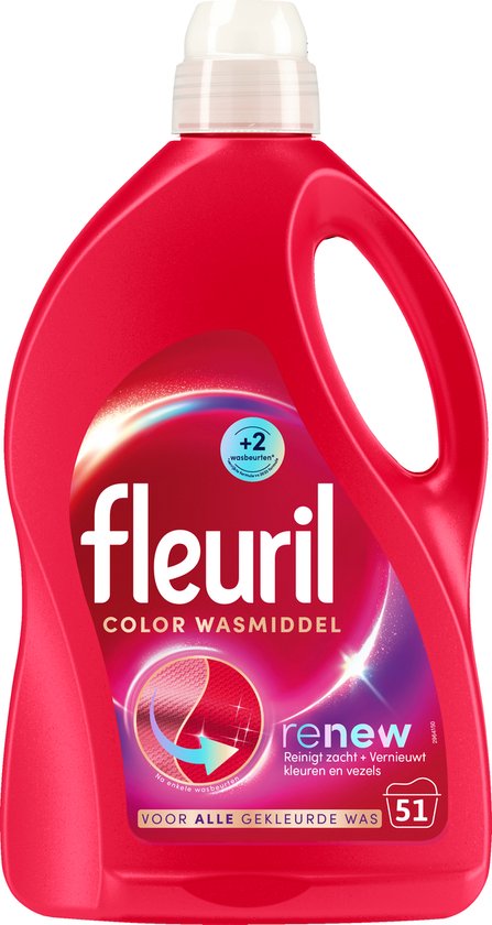 Fleuril Wasmiddel Renew Color (2550 ml)