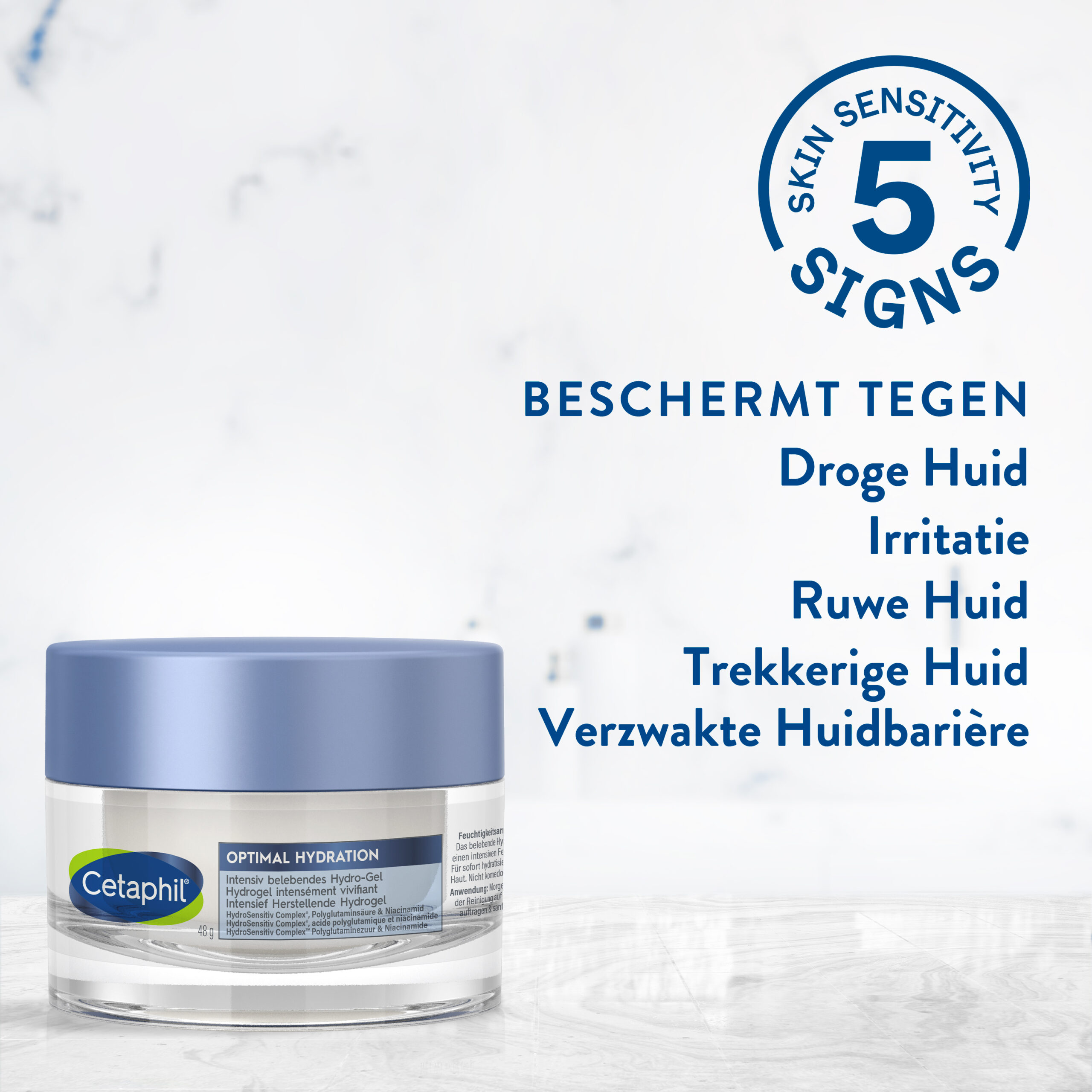 Cetaphil Optimal Hydration Intensief Herstellende Hydrogel (48 gr) - image 4
