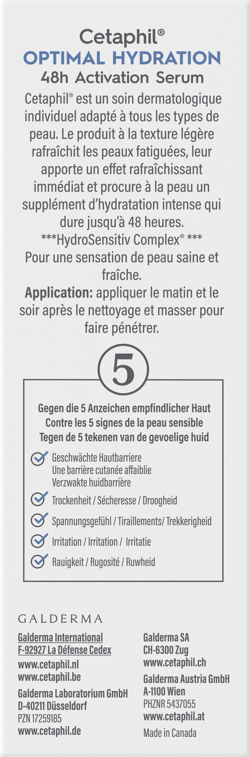 Cetaphil Optimal Hydration 48h Activation Serum (30 ml)