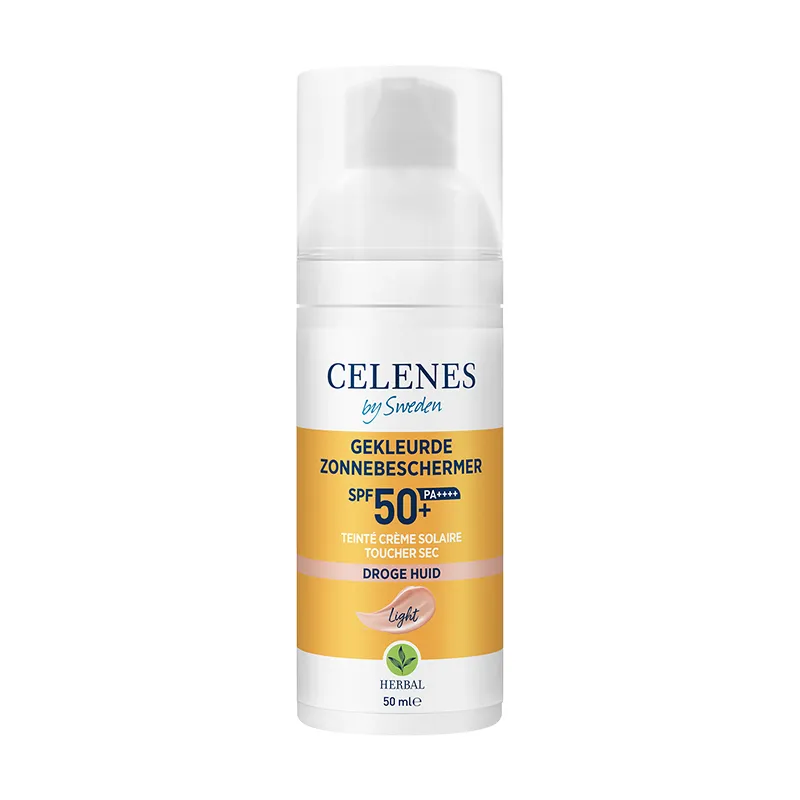 Celenes Herbal Dry Touch Tinted Light Fluid SPF 50 (50 ml)