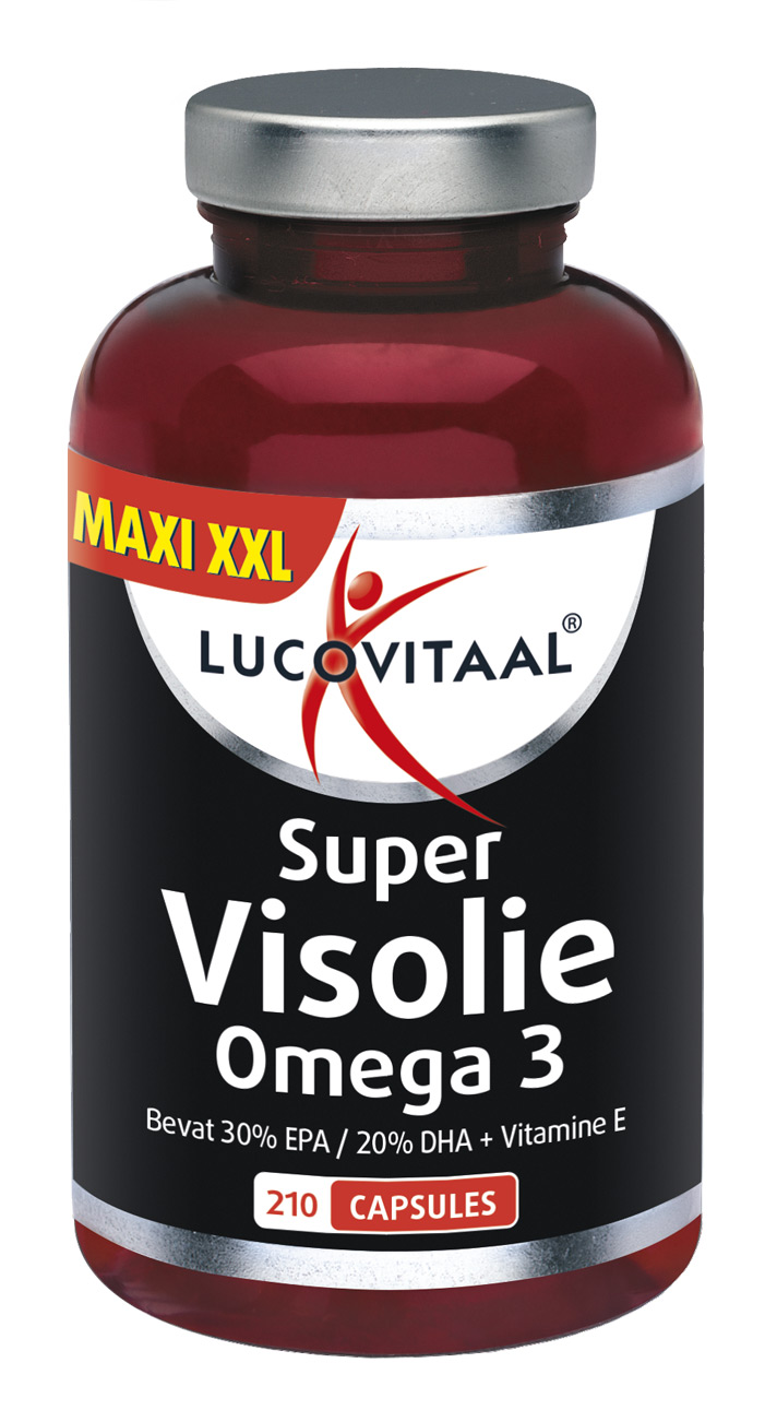 Lucovitaal Super Omega 3 Visolie (210 stuks)
