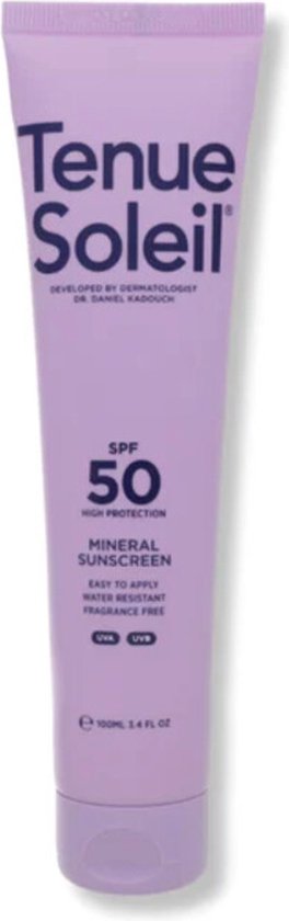 Tenue Soleil Minerale Zonnecreme SPF 50 (100 ml)