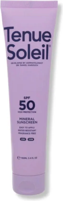 Tenue Soleil Minerale Zonnecreme SPF 50 (100 ml)