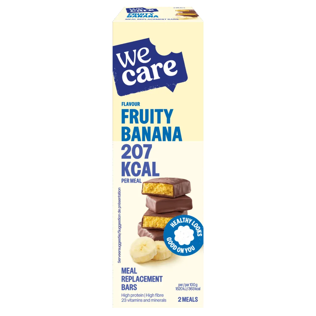 WeCare Bars fruity banana (116 gr)