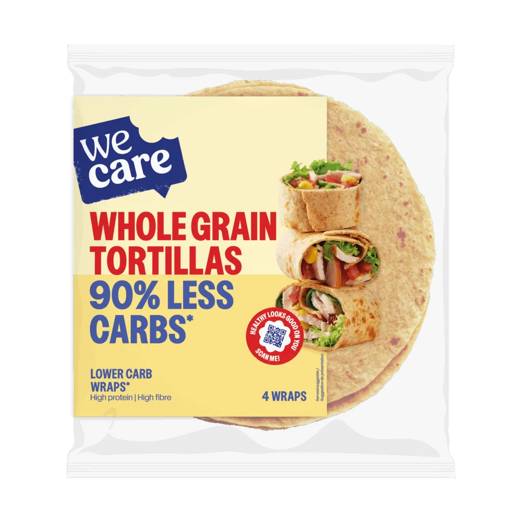 WeCare Tortillas wholegrain (160 gr)