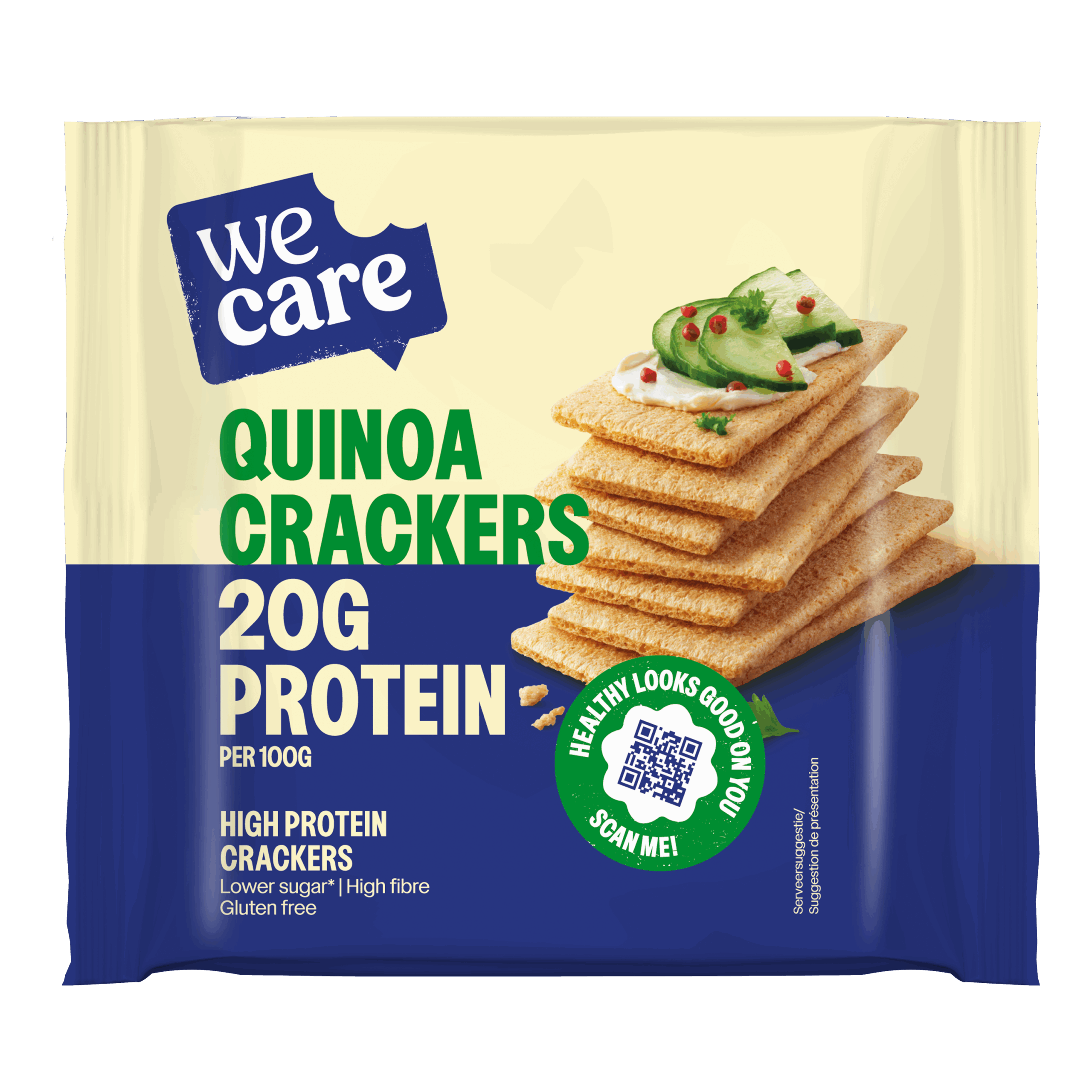 Wecare Quinoa Crackers (100 gr)