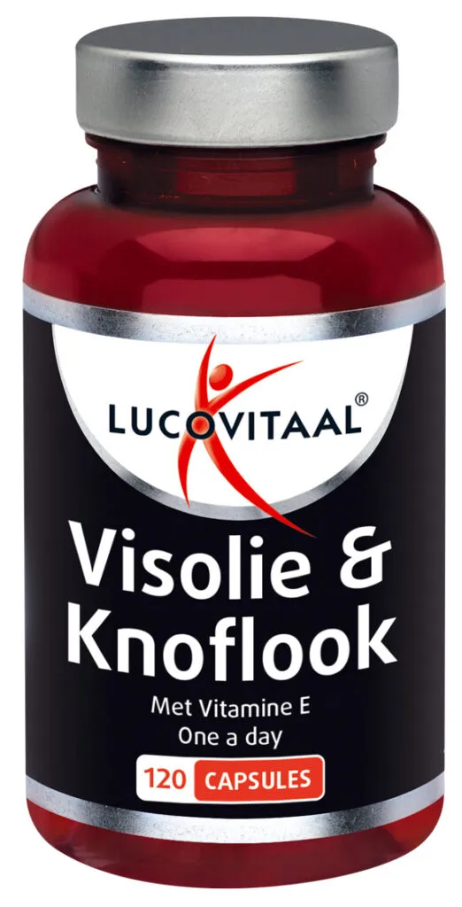 Lucovitaal Visolie & Knoflook (120 capsules)