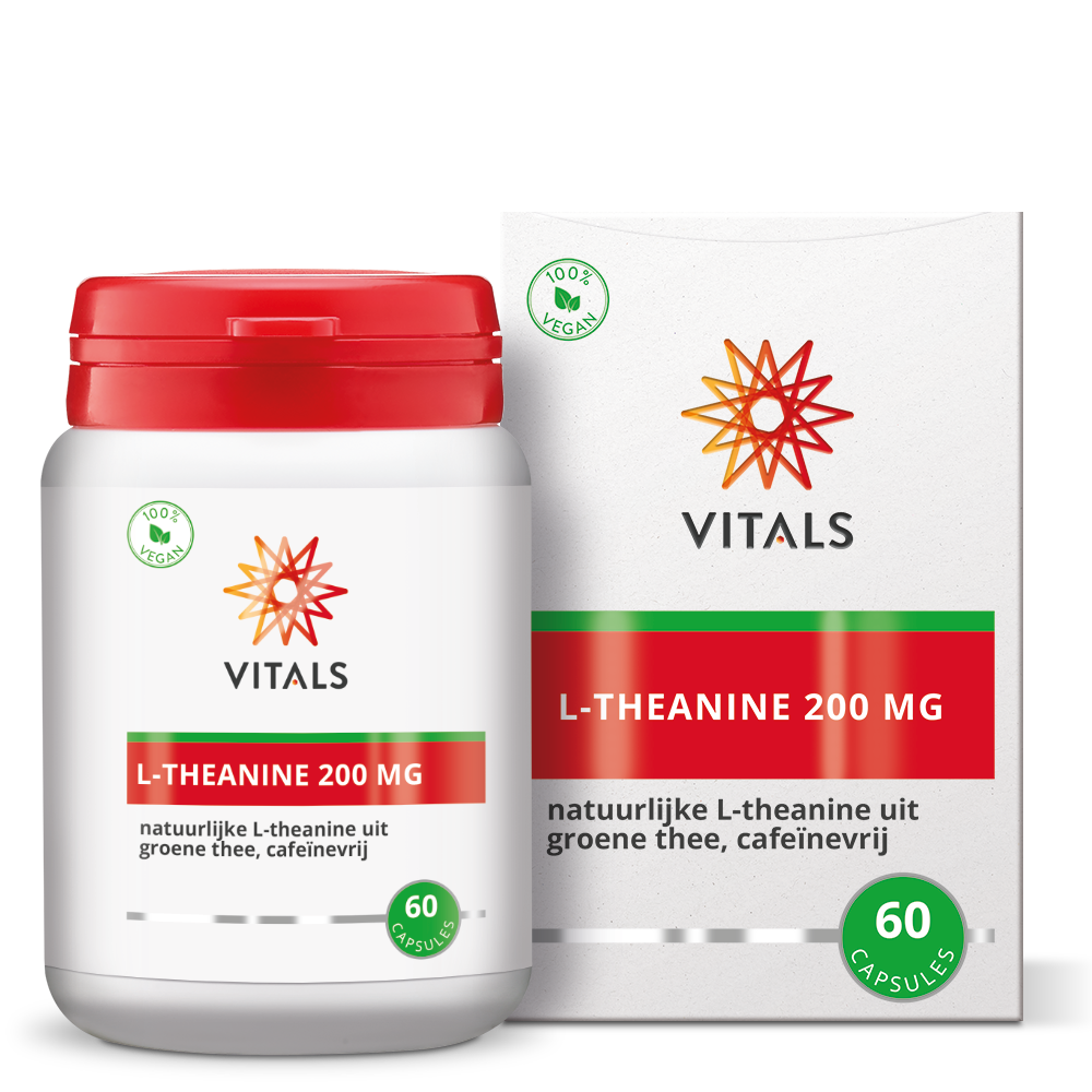 Vitals L-theanine 200 mg (60 capsules)