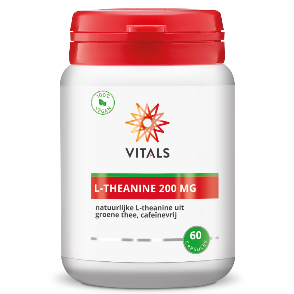 Vitals L-theanine 200 mg (60 capsules)