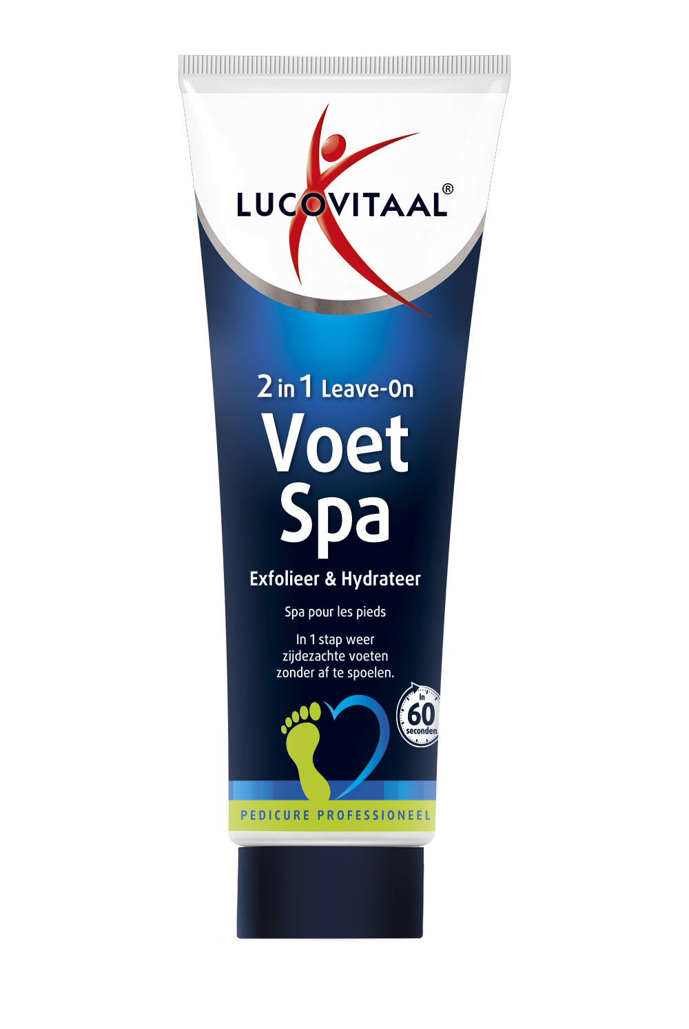 Lucovitaal Voetspa Exfolieer & Hydrateer (75 ml)