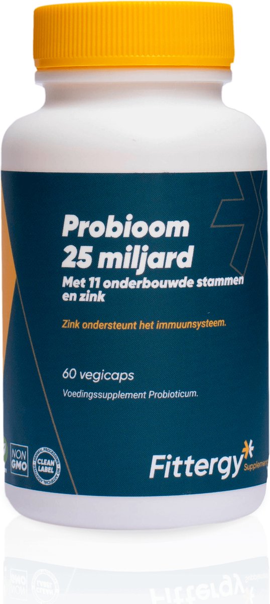 Fittergy Probioom 25 Miljard (60 vega capsules)