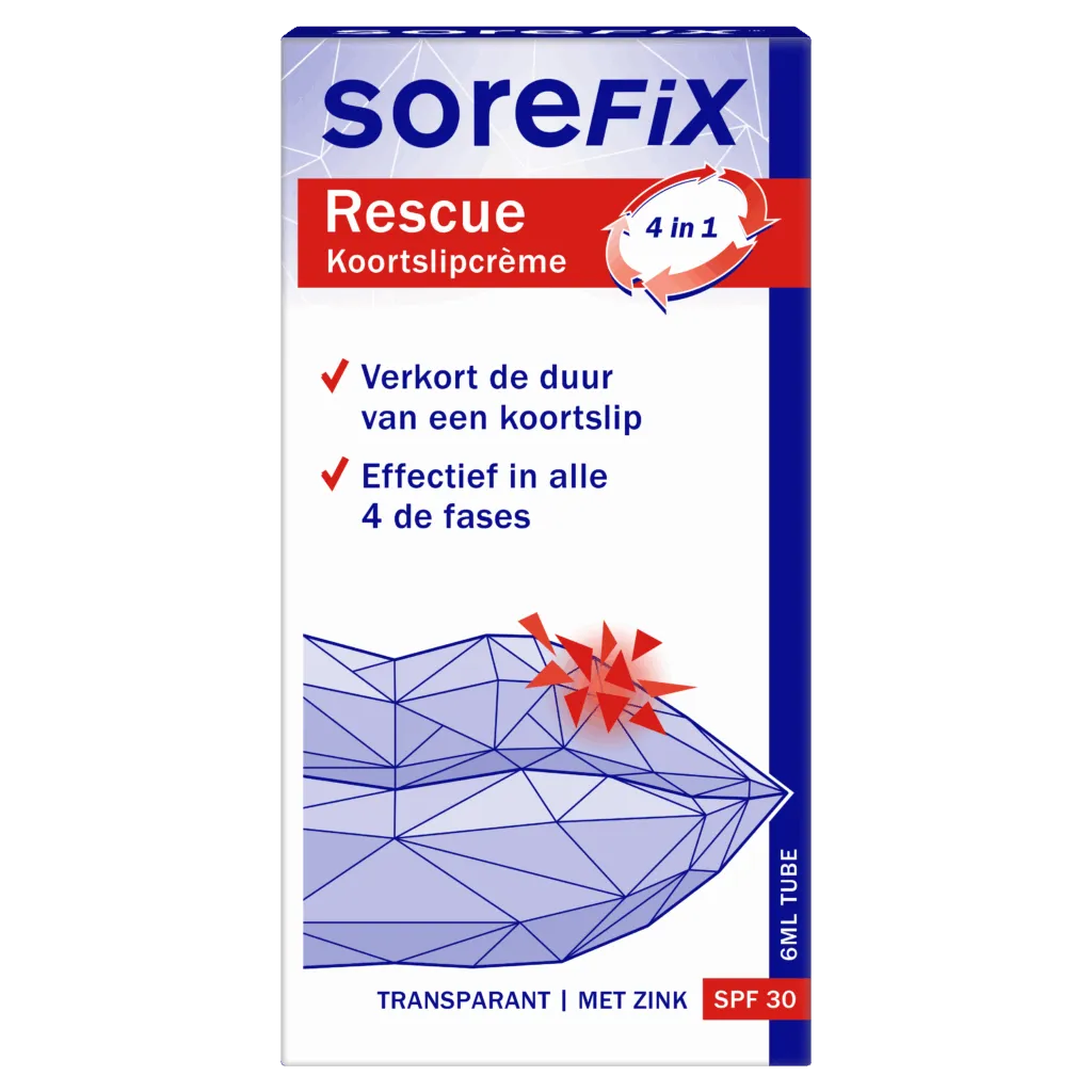 SoreFix Rescue Koortslipcrème (6 ml)
