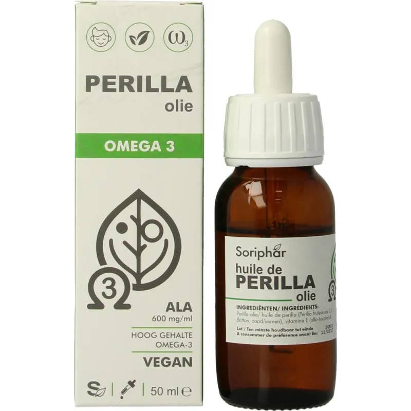 Soriphar Perilla Olie Omega 3 Bio (50 ml)