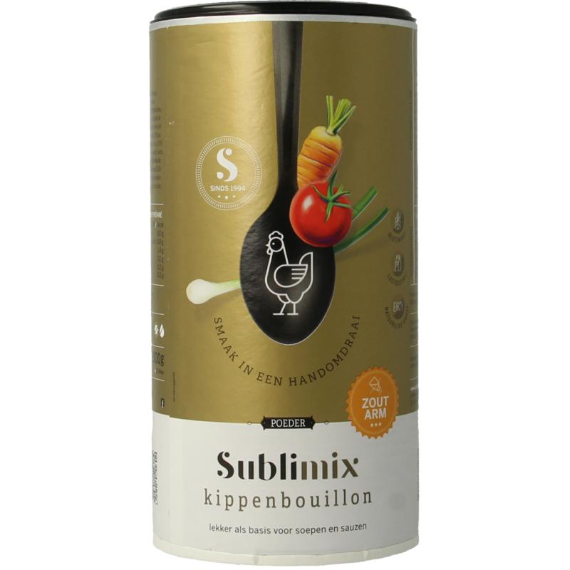Sublimix Kippenbouillon Zoutarm (300 gr)