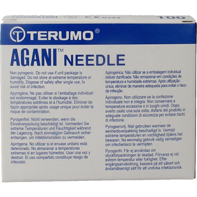 Terumo Injectienaald 21G Groen 0.8 X 16 (100 stuks)