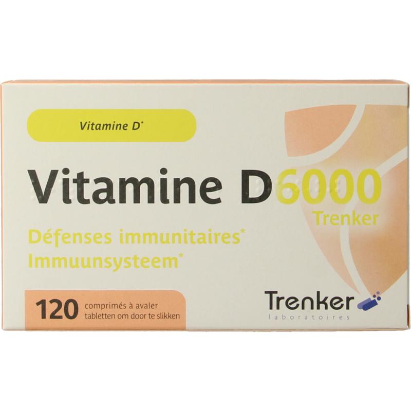 Trenker Vitamine D6000 (120 tabletten)