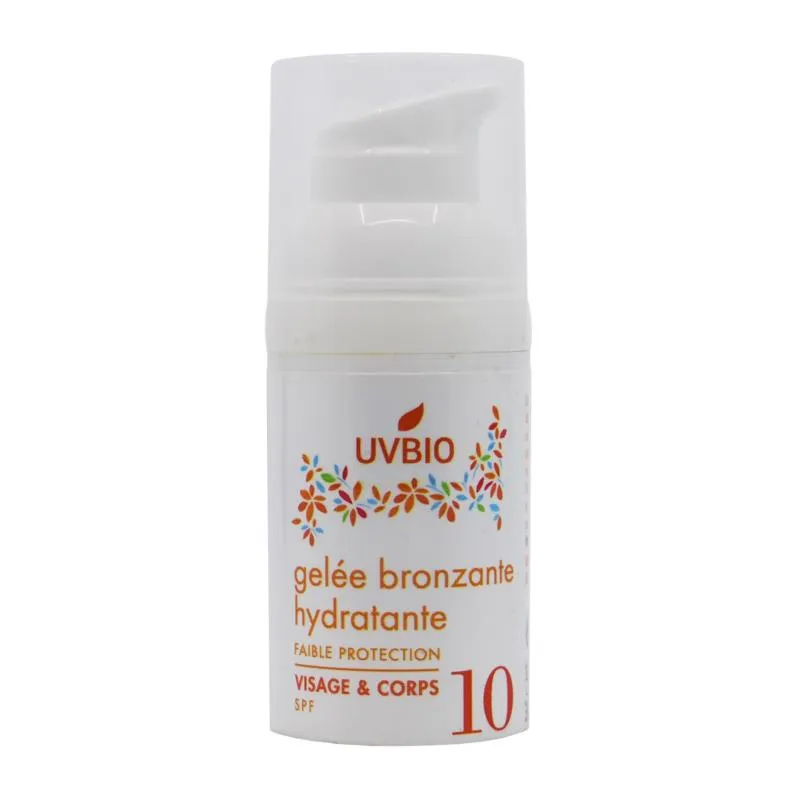 Uvbio Moisturizing Tanning Gel Bio SPF10 (30 ml)