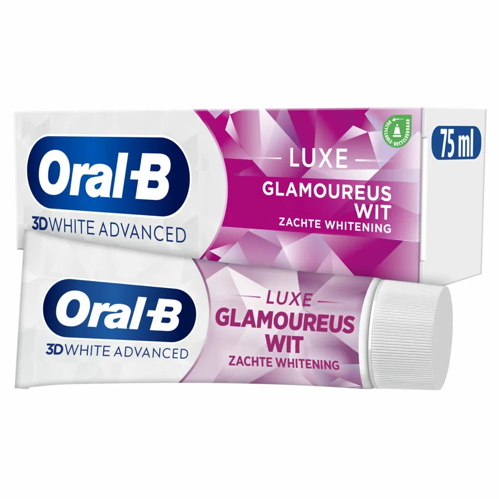 Oral B 3D White Advanced Luxe Glamour Wit (75 ml)