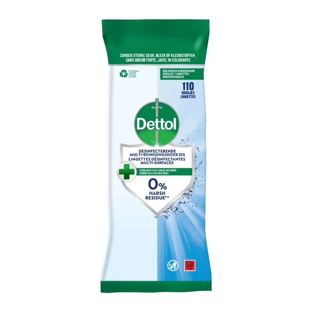 Dettol Desinfecterende Reinigingsdoekjes (110 stuks)